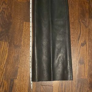Banana Republic Black Leather Pants size 2